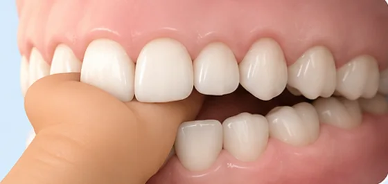 Oral habits — thumb and finger sucking affecting dental development